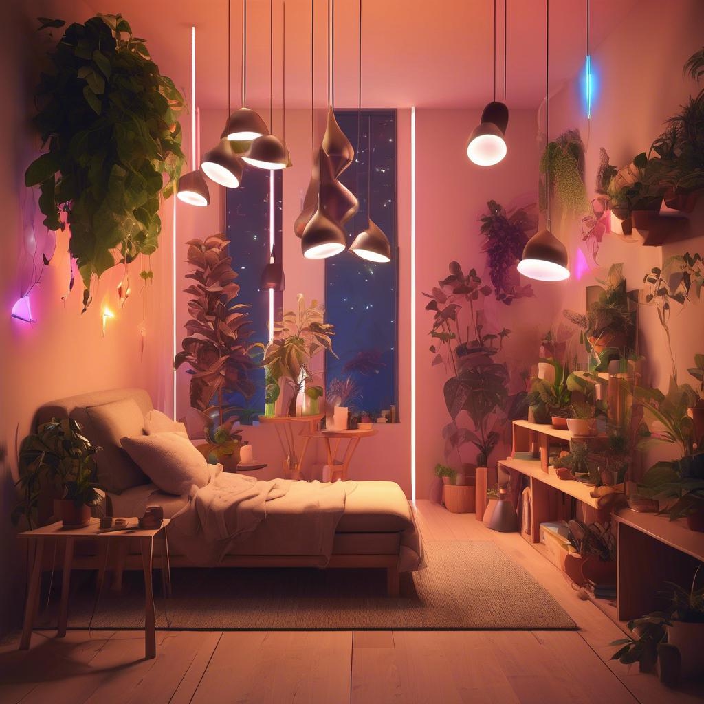 LED lámpák illusztráció